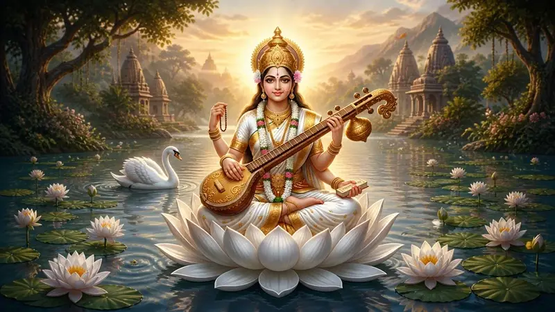 Saraswati: La Diosa de la Sabiduría y su Significado Espiritual