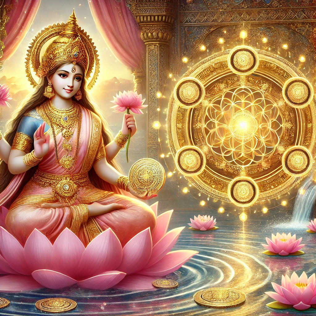 Imagen de portada para Mantras y Yantras de Lakshmi: Atraer la Abundancia